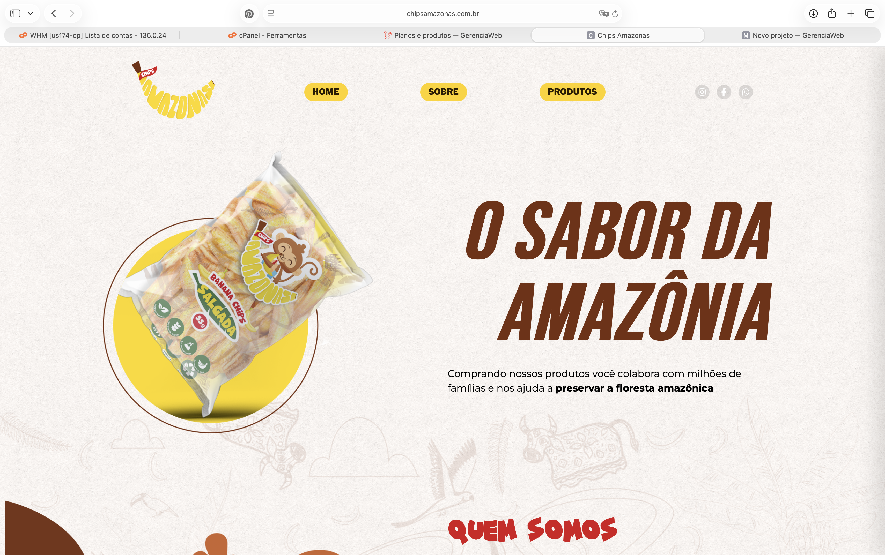 Chips Amazonas